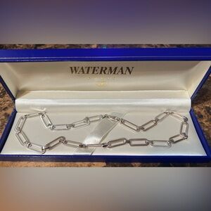 Waterman Necklace Italy Sterling Silver